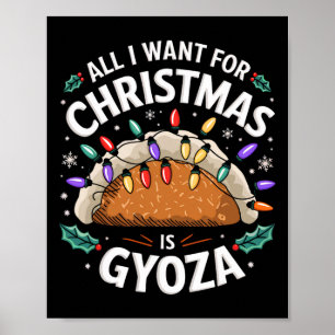 Frohe Weihnachten Alles, was ich für Weihnachten G Poster