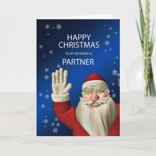 Frohe Weihnachten an den Partner, Weihnachtsmann i