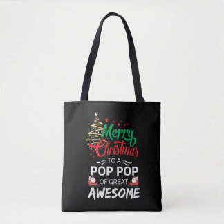 Frohe Weihnachten an einen Pop Pop von Great Phant Tasche