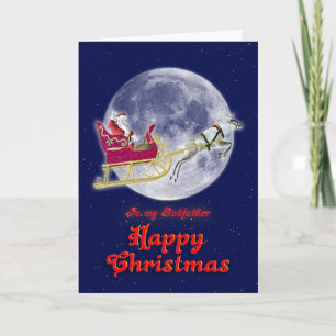 Frohe Weihnachten an Pate, Weihnachten in seinem S