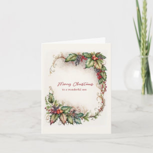 Frohe Weihnachten an Son Card