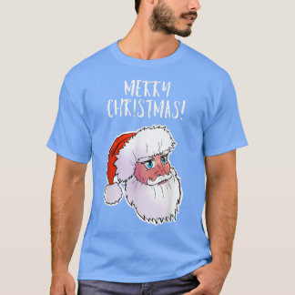 Frohe Weihnachten Anime Santa Claus T-Shirt