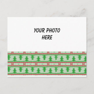 Frohe Weihnachten anpassbar Postkarte