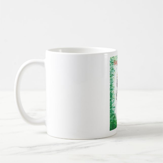 Frohe Weihnachten Arborist Tree Chirurg Chainsaw. Kaffeetasse (Links)
