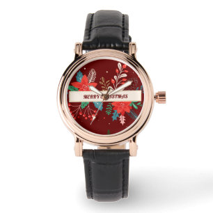 Frohe Weihnachten Armbanduhr