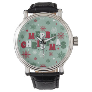 Frohe Weihnachten Armbanduhr