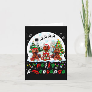 Frohe Weihnachten Asl Gebärdensprache Drei Weihnac Karte