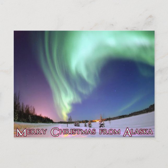 Frohe Weihnachten aus Alaska (Vorderseite)