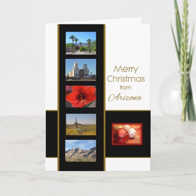 Frohe Weihnachten aus Arizona (Vorderseite)