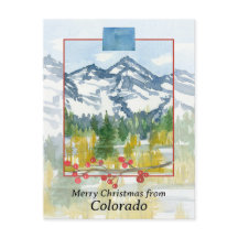Frohe Weihnachten aus dem Colorado Rocky Mountains