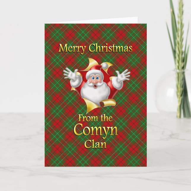 Frohe Weihnachten aus dem Comyn Clan (Vorderseite)
