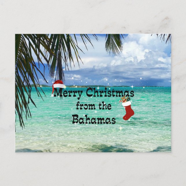 Frohe Weihnachten aus den Bahamas (Vorderseite)
