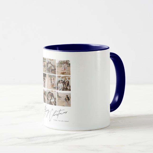 Frohe Weihnachten aus der Tasse der Familie Wilson (VorderseiteRechts)