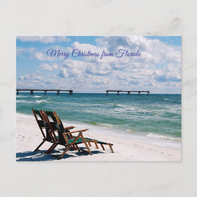 Frohe Weihnachten aus Florida (Vorderseite)