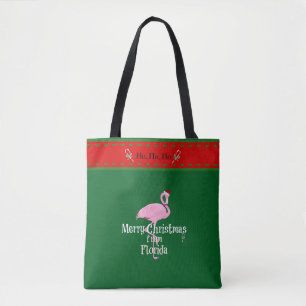 Frohe Weihnachten aus Florida Tasche