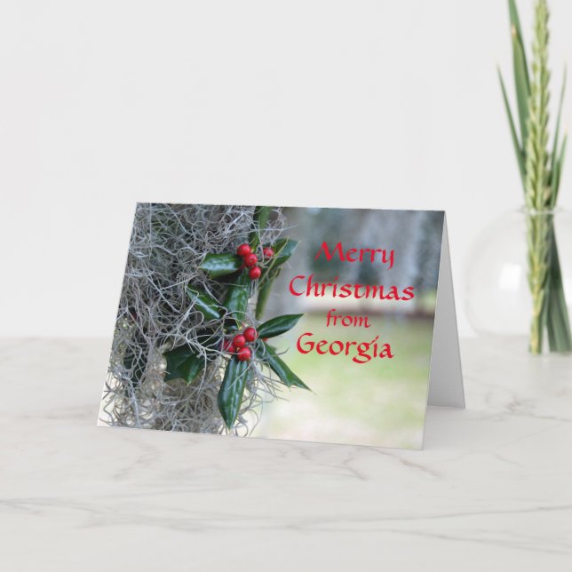 Frohe Weihnachten aus Georgien (Vorderseite)