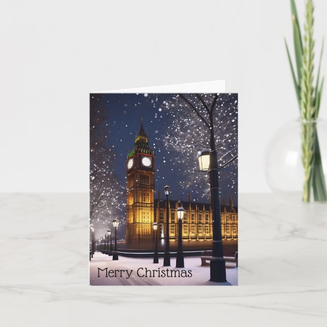 Frohe Weihnachten aus London (Vorderseite)