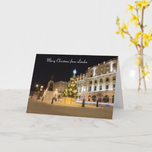 Frohe Weihnachten aus London Karte