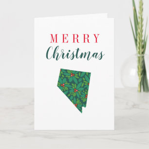 Frohe Weihnachten aus Nevada Karte