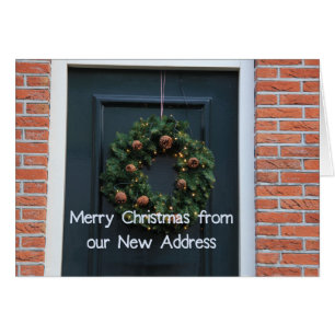 Frohe Weihnachten aus New Address