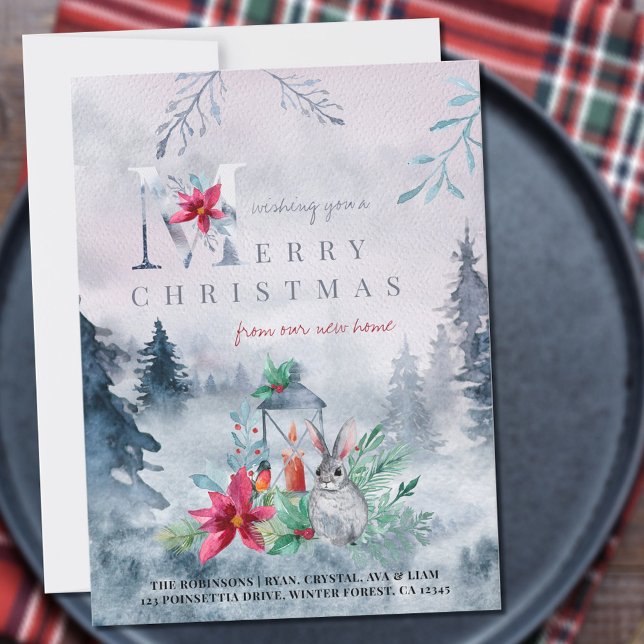 Frohe Weihnachten aus New Zuhause Misty Winter For Ankündigung (Von Creator hochgeladen)