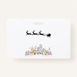 Frohe Weihnachten Ausweis