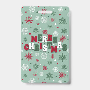 Frohe Weihnachten Ausweis