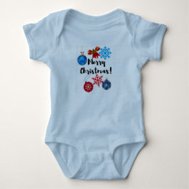 Frohe Weihnachten Baby Strampler