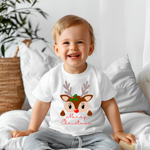 Frohe Weihnachten Baby T-shirt