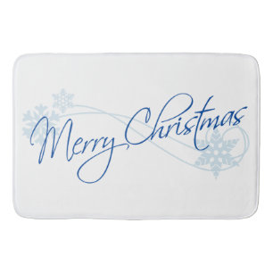 Frohe Weihnachten Badematte
