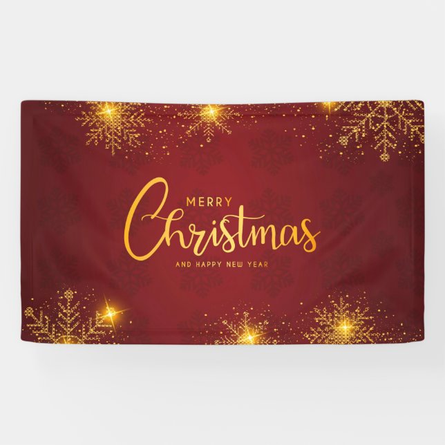 Frohe Weihnachten Banner (Horizontal)