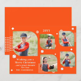 Frohe Weihnachten Baseball Sport 5 Foto Familienna