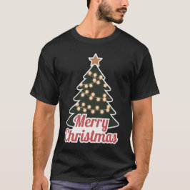 Frohe Weihnachten Basic Dark T - Shirt: Festive Ne T-Shirt