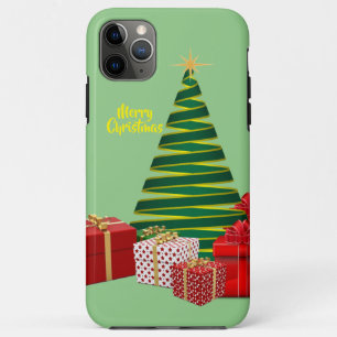 Frohe Weihnachten ~ Baum mit Geschenken Case-Mate iPhone Hülle