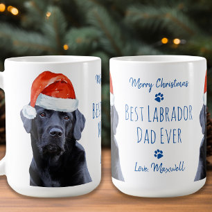 Frohe Weihnachten Best Labrador Vater Ever Black L Kaffeetasse