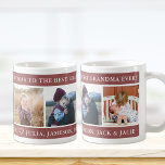 Frohe Weihnachten Best Oma Custom Kaffeetasse<br><div class="desc">Passen Sie diese Tasse an und geben Sie sie als Geschenk!</div>
