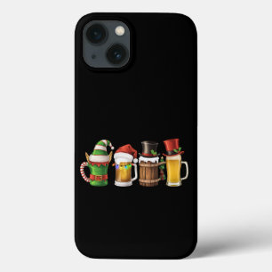 Frohe Weihnachten Bier Trinken Santa Bierliebhaber Case-Mate iPhone Hülle