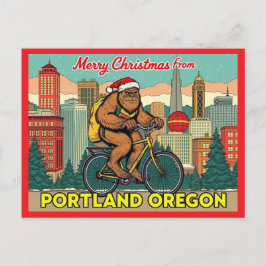 Frohe Weihnachten Bigfoot Portland Oregon