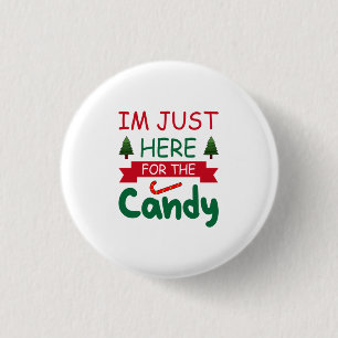 Frohe Weihnachten bin ich gerade hier für die Süßi Button