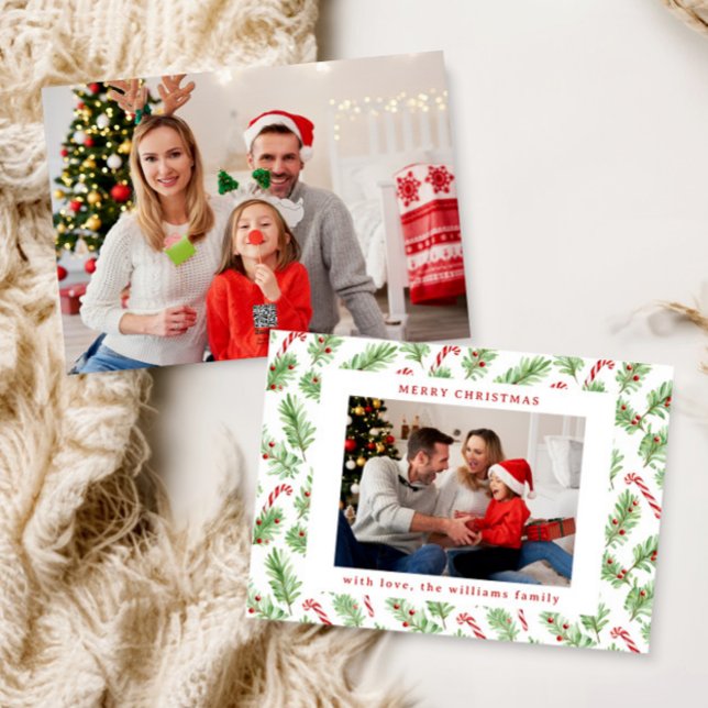 Frohe Weihnachten Blumengrün Zwei Foto (Von Creator hochgeladen)