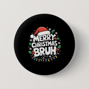 Frohe Weihnachten Bruh Frohe Weihnachten Familie X Button