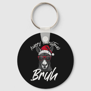 Frohe Weihnachten Bruh Funny Dominick The Donkey X Schlüsselanhänger