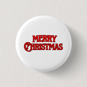 Frohe Weihnachten Button