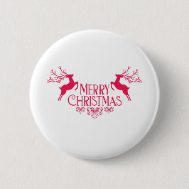 Frohe Weihnachten Button