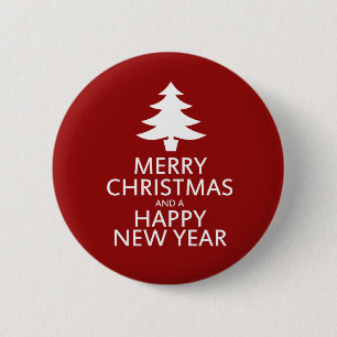 Frohe Weihnachten Button