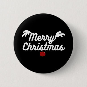 Frohe Weihnachten Button