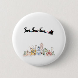 Frohe Weihnachten Button
