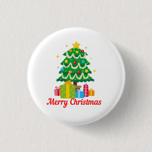 Frohe Weihnachten Button