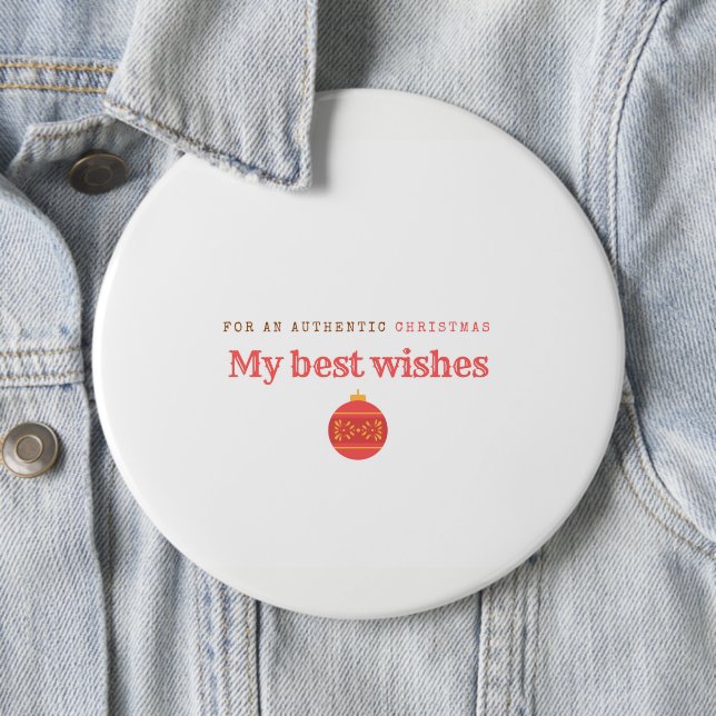 Frohe Weihnachten Button (Beispiel)