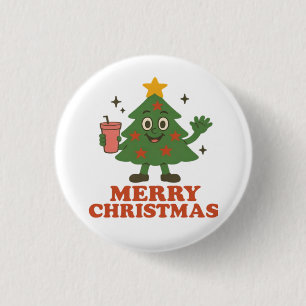 Frohe Weihnachten Button